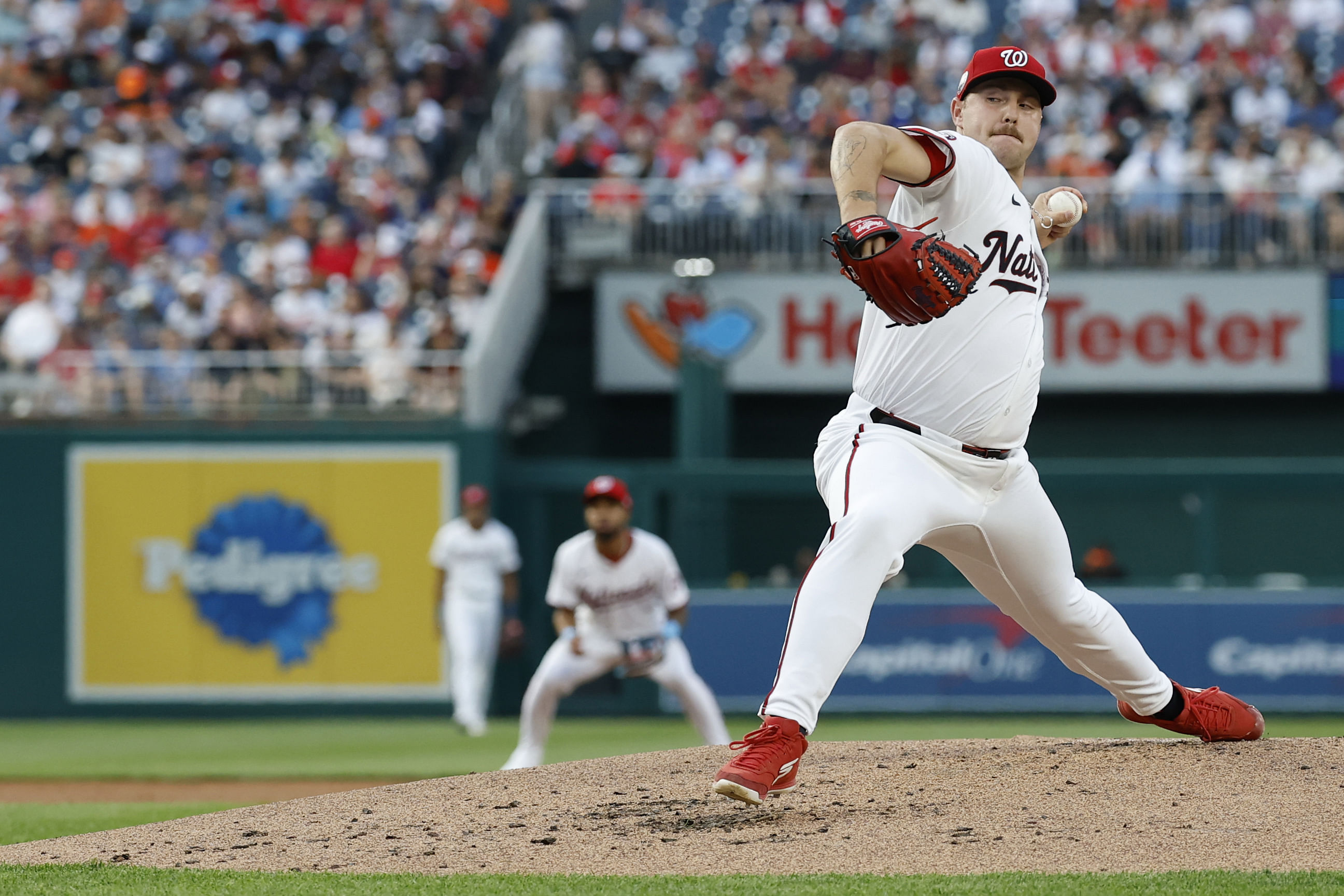 Mitchell Parker could punch over 4 Ks today (Credits: IMAGN)